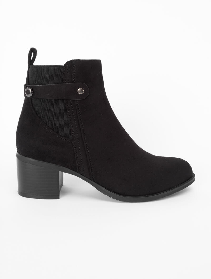 Bottines à demi-talon